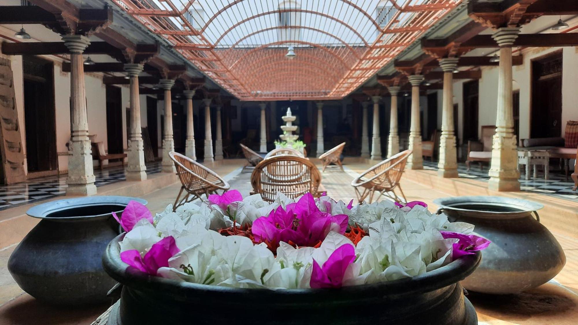 Saratha Vilas Chettinad Kānādukāttān Kültér fotó